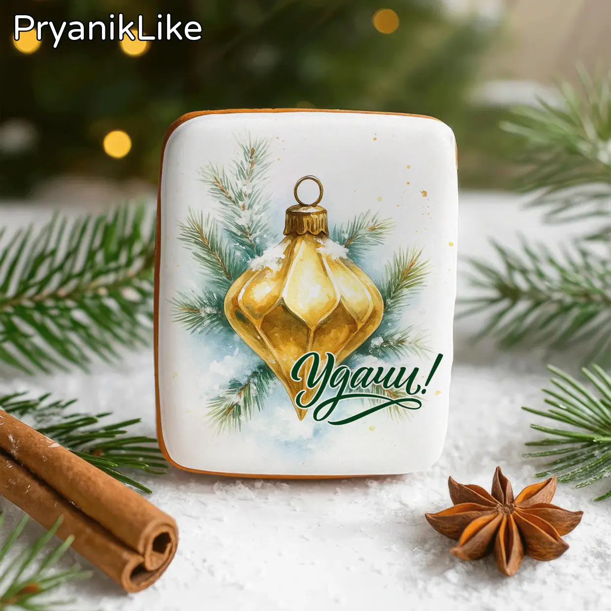 Атмосферные ёлочные игрушки